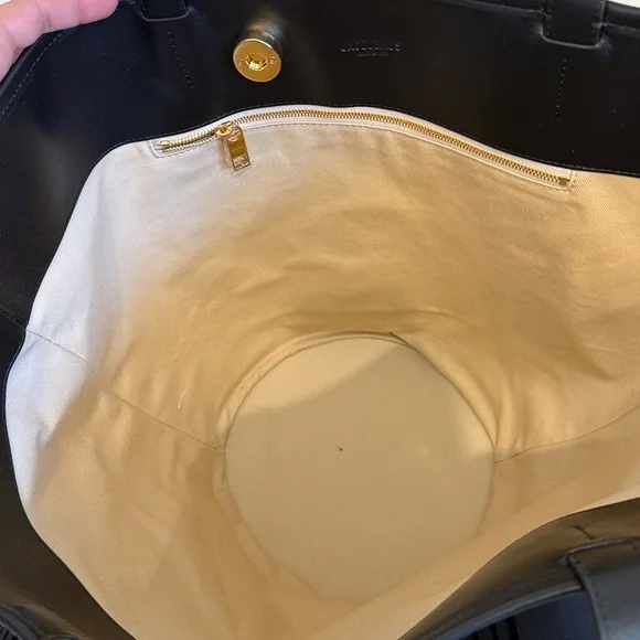 Jacquemus Bambola Tote with Gold Detail - Picture 3 of 6